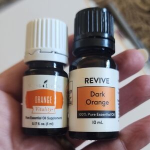 Young Living and Revive Orange Essential Oils